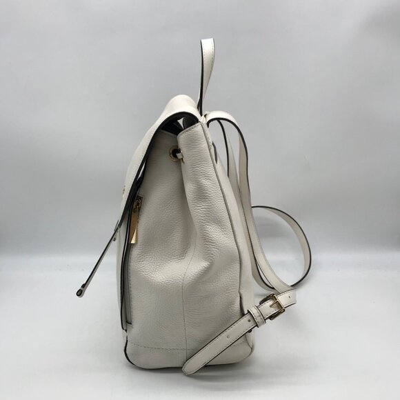 Michael Kors Optic White Pebbled Leather Ginger Backpack main image 5